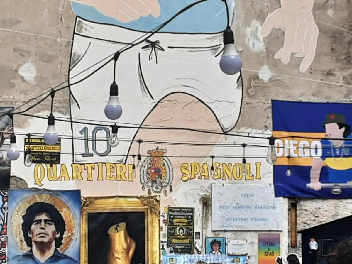 Apartamento Dimora Maradona Ai Quartieri Spagn0Li Nápoles