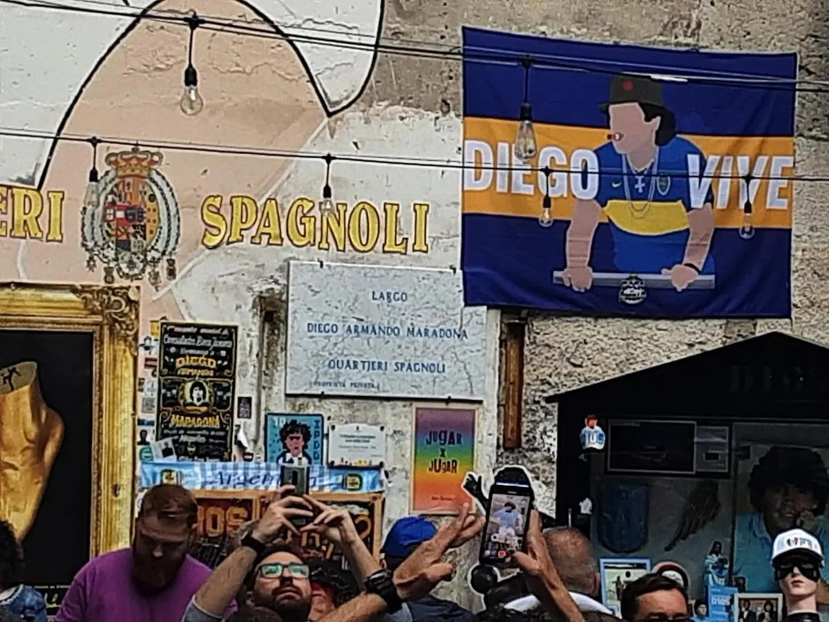 Dimora Maradona Ai Quartieri Spagn0Li Nápoles Apartamento